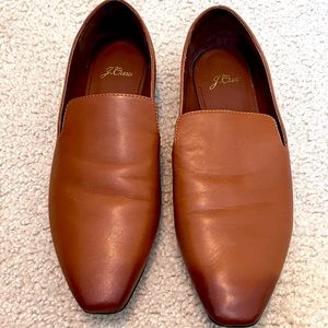 J crew bennet unlined leather loafers